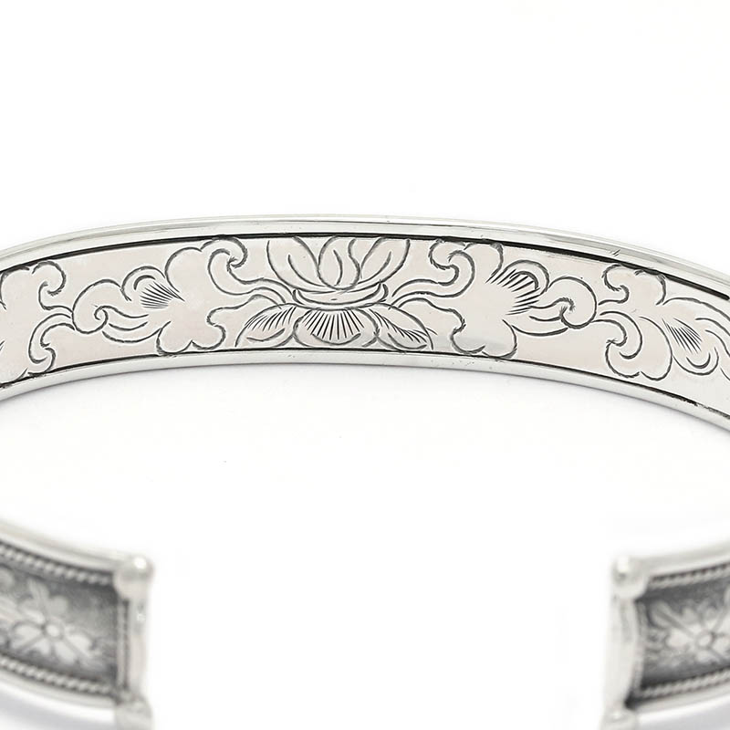 Flower Carving Cuff