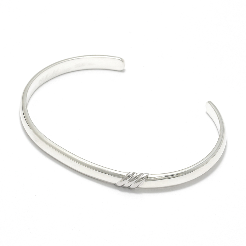 Silver 3Line Bangle