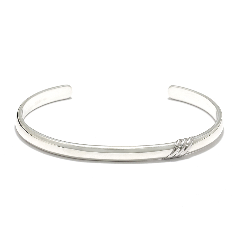 Silver 3Line Bangle