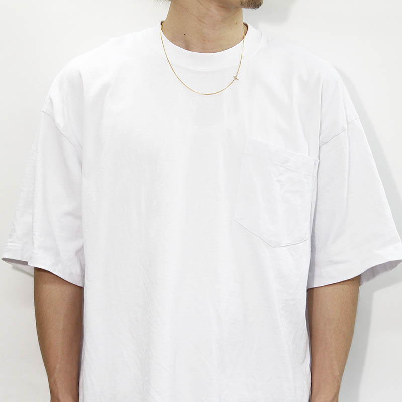 21K YG Temple Box Chain