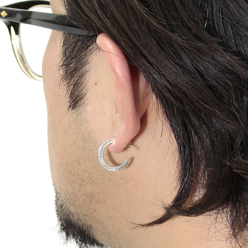 10K Eternal Carving Hoop Pierce