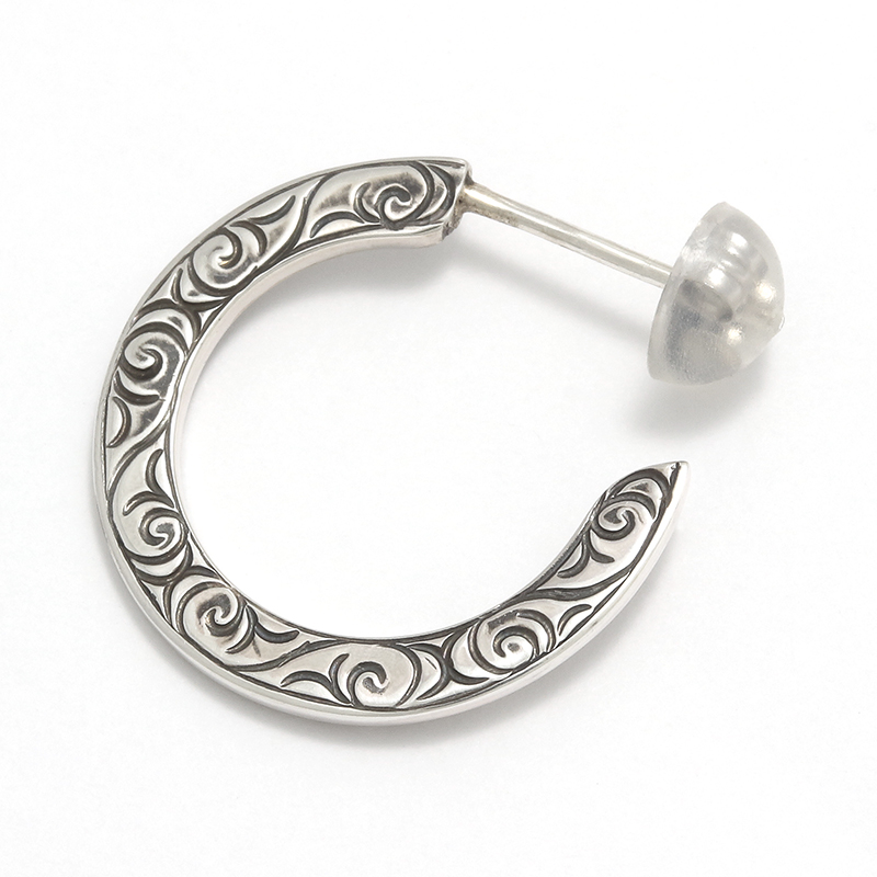 Eternal Carving Hoop Pierce