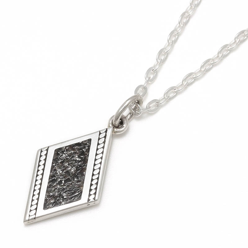 ONX Filled Dia Shape Necklace