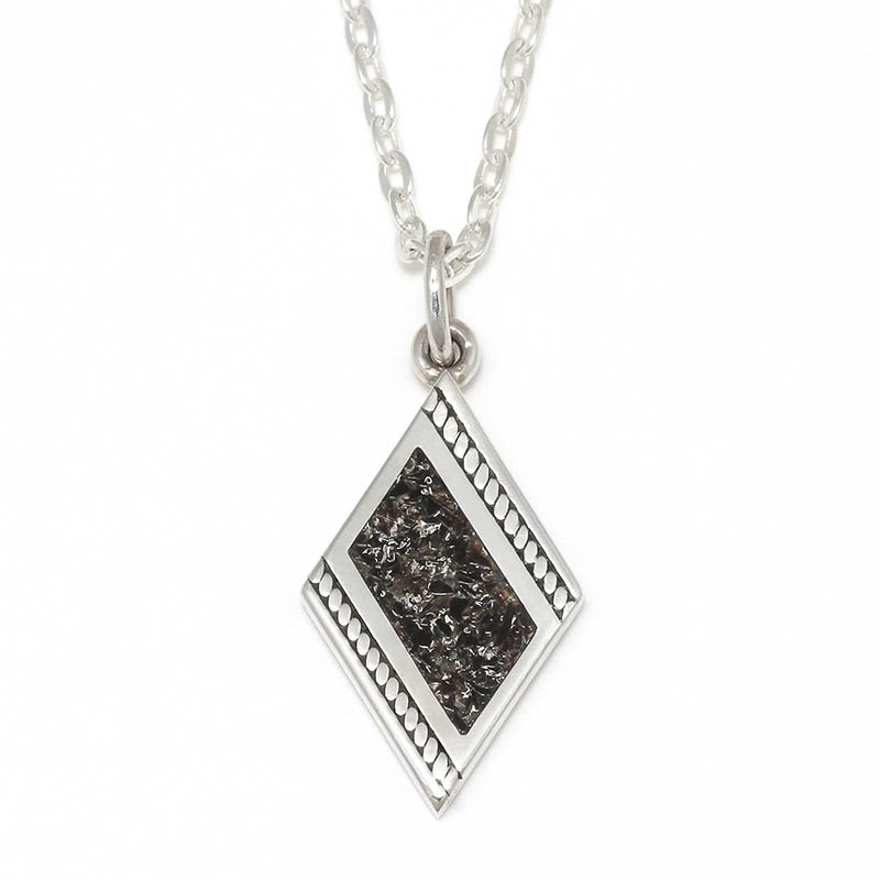 ONX Filled Dia Shape Necklace