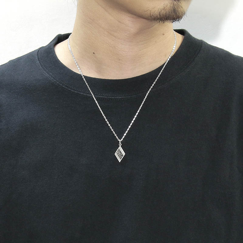 ONX Filled Dia Shape Necklace