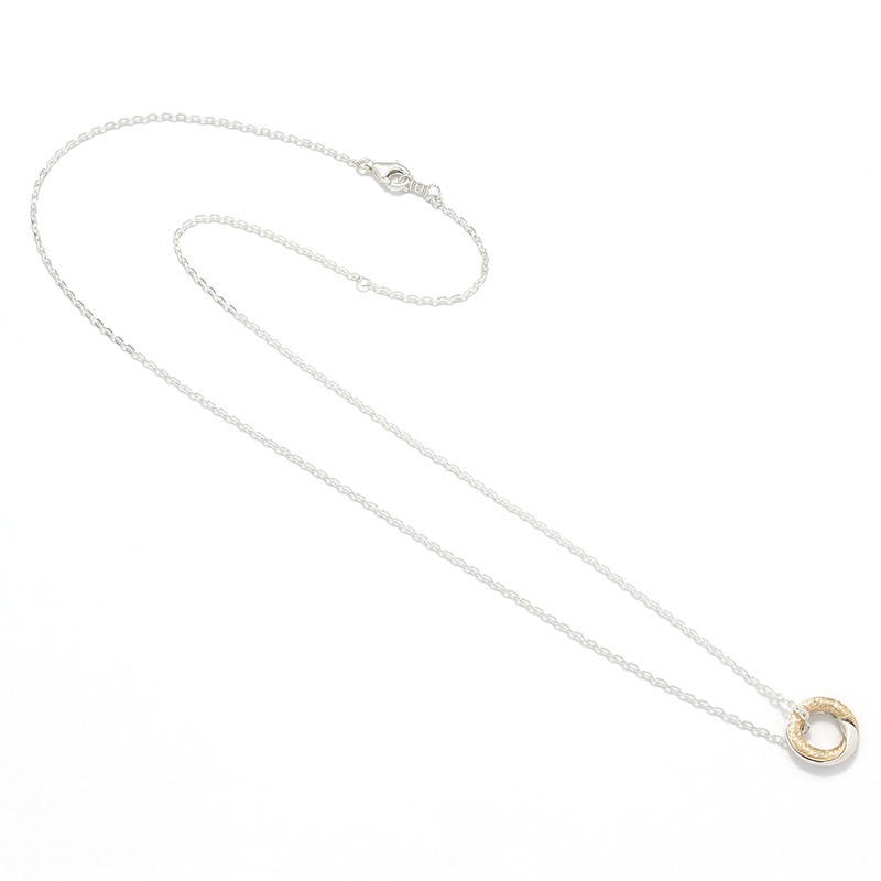Gimmel Ring Necklace - Silver×10K