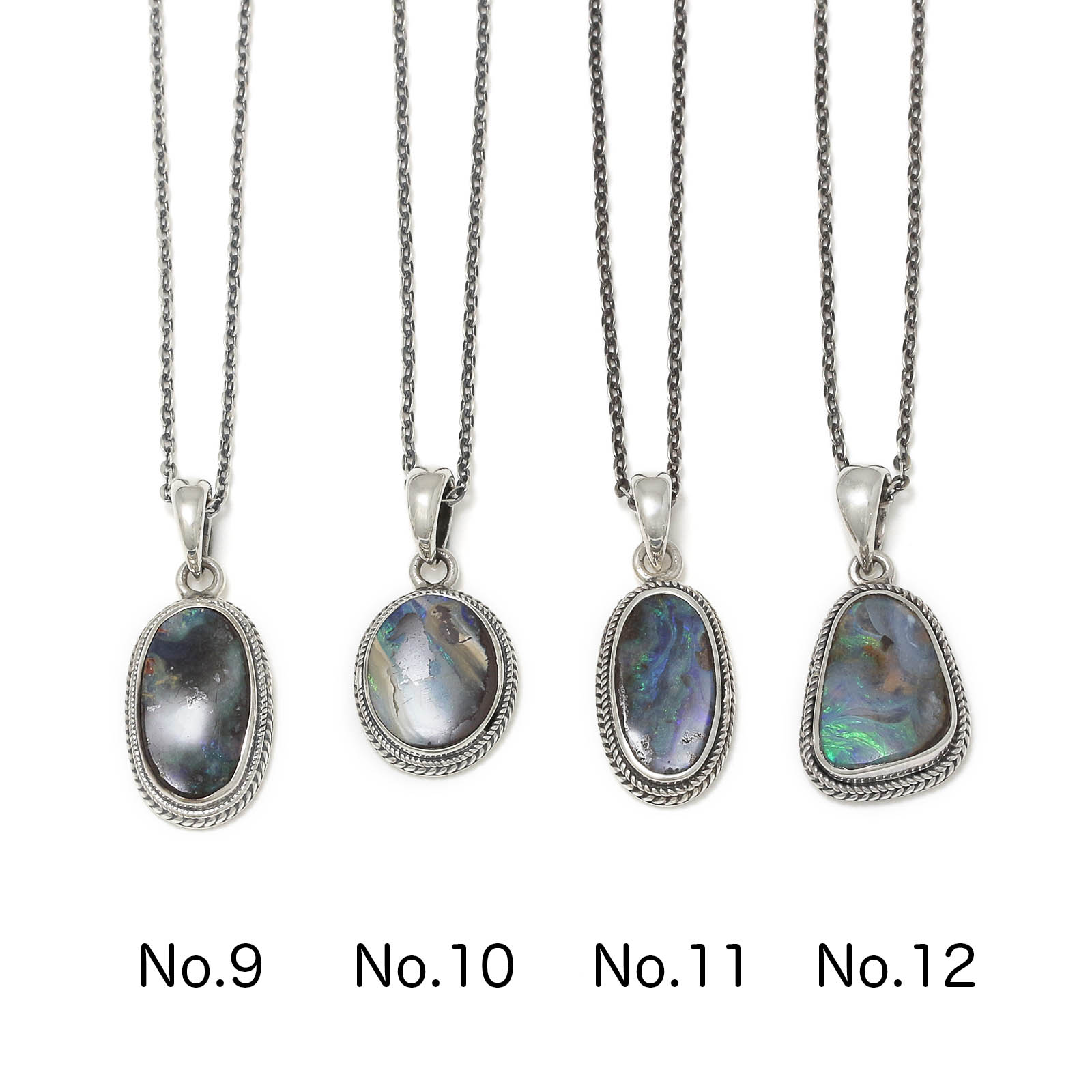 Medium Opal Stone Necklace