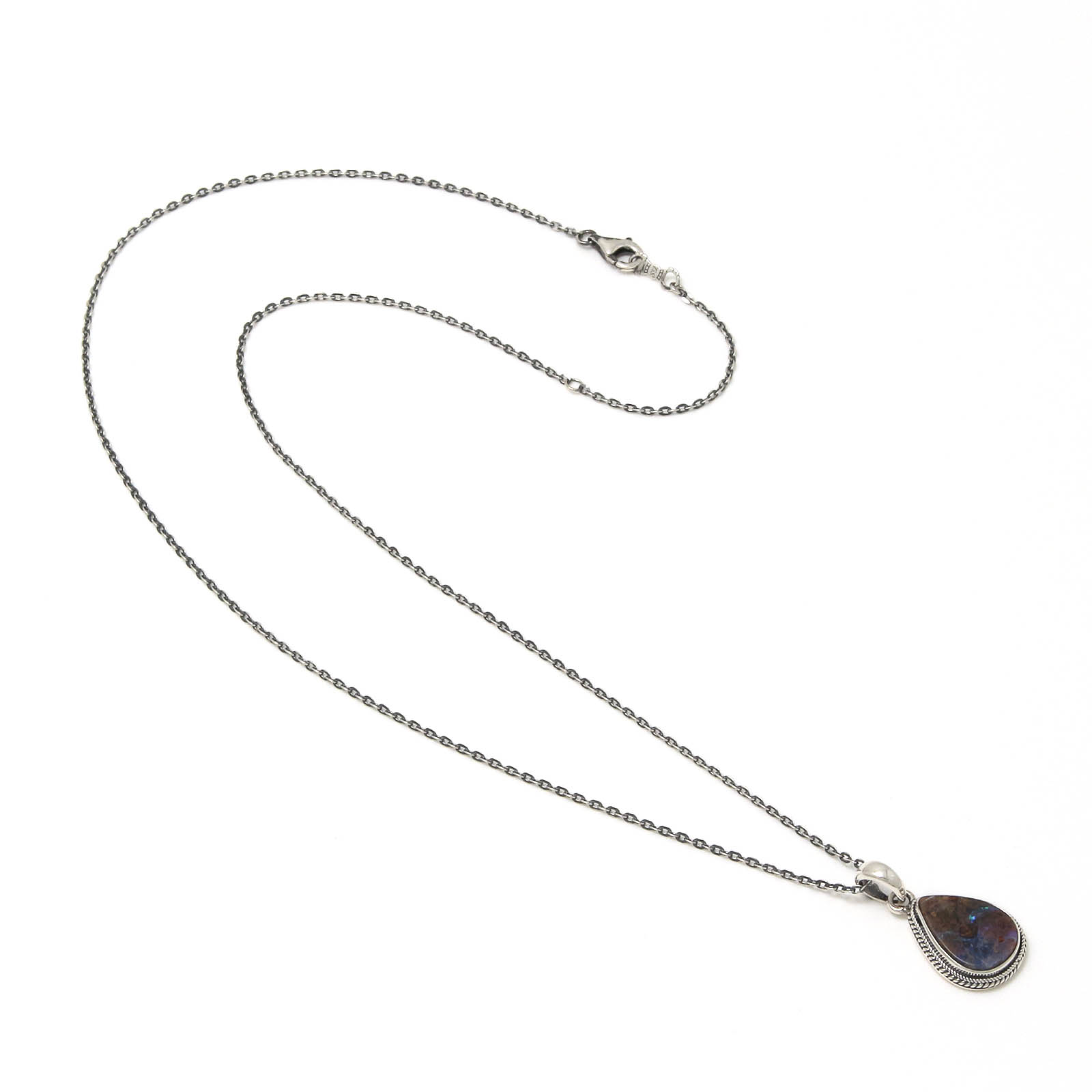 Medium Opal Stone Necklace
