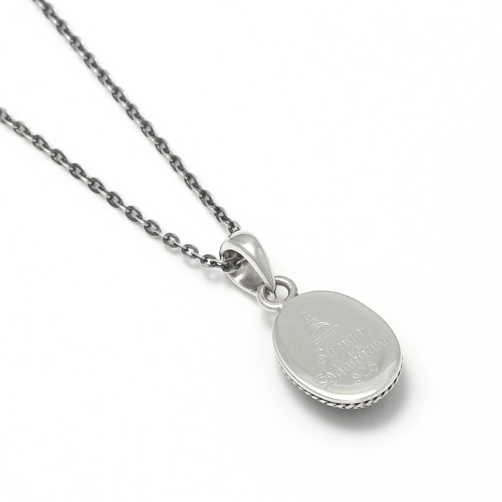 Small Opal Stone Necklace