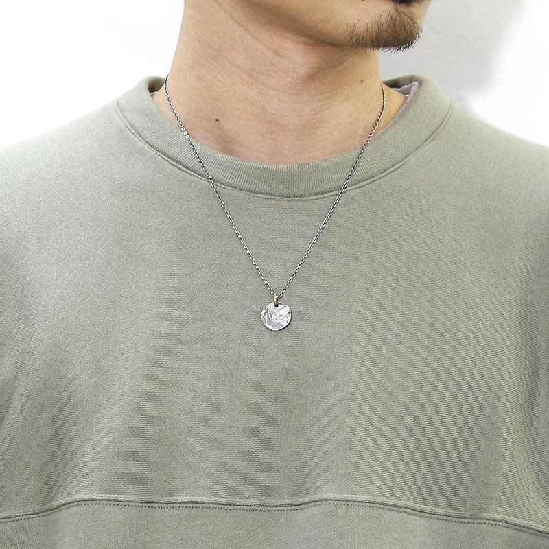 Remix Coin Necklace - Silver w/18KYG