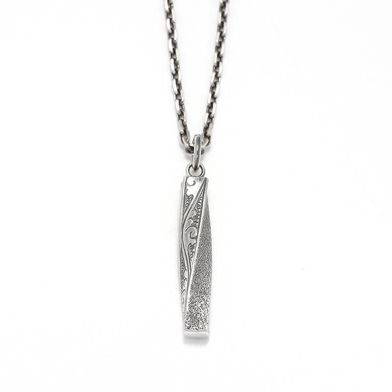 Twisted Bar Necklace