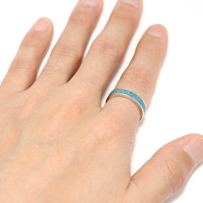 Turquoise Powder Ring