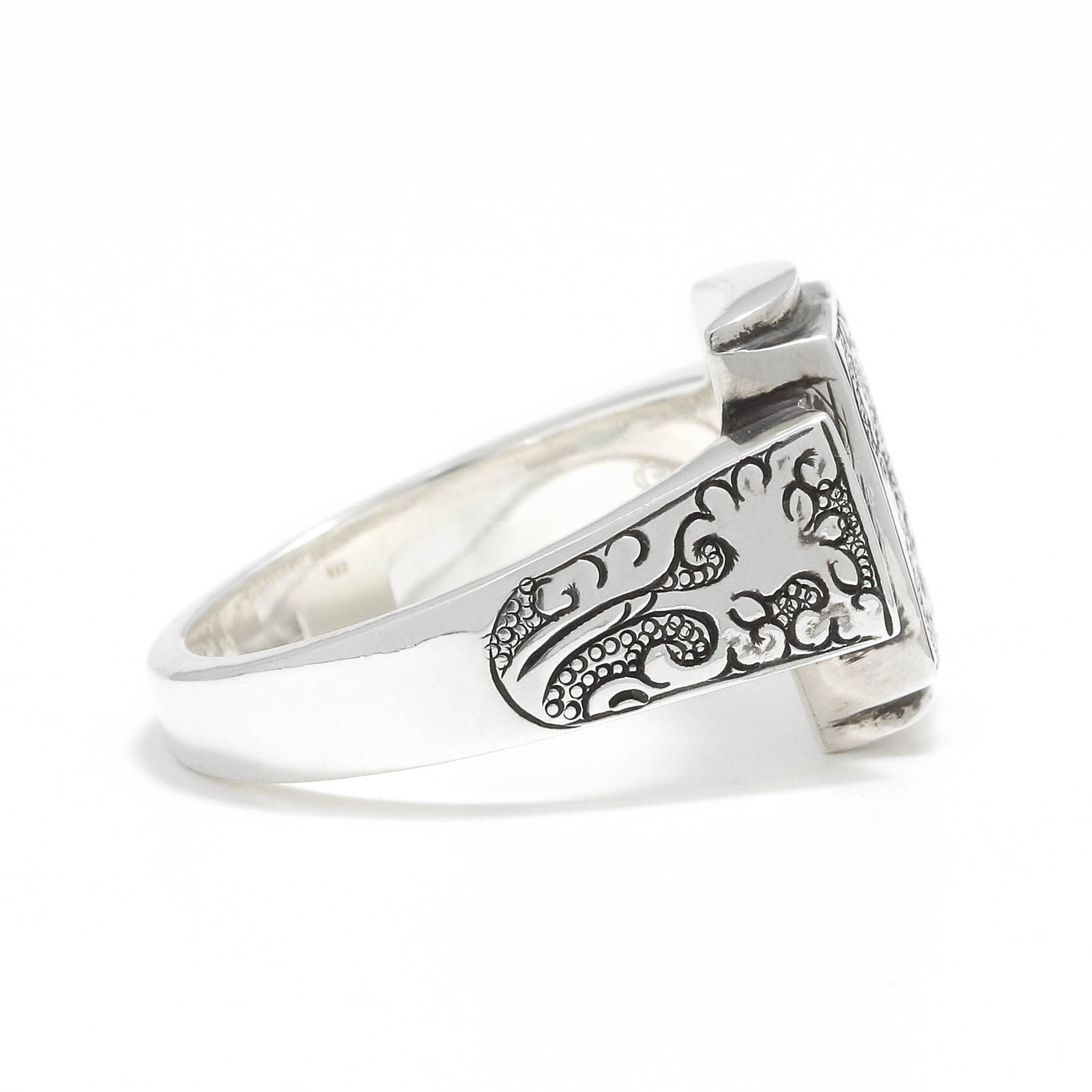 Square Dorje Ring