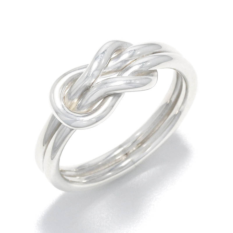 Eternal Knot Ring All Silver