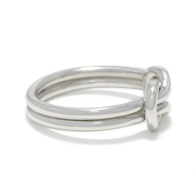 Eternal Knot Ring All Silver