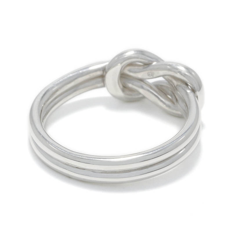 Eternal Knot Ring All Silver