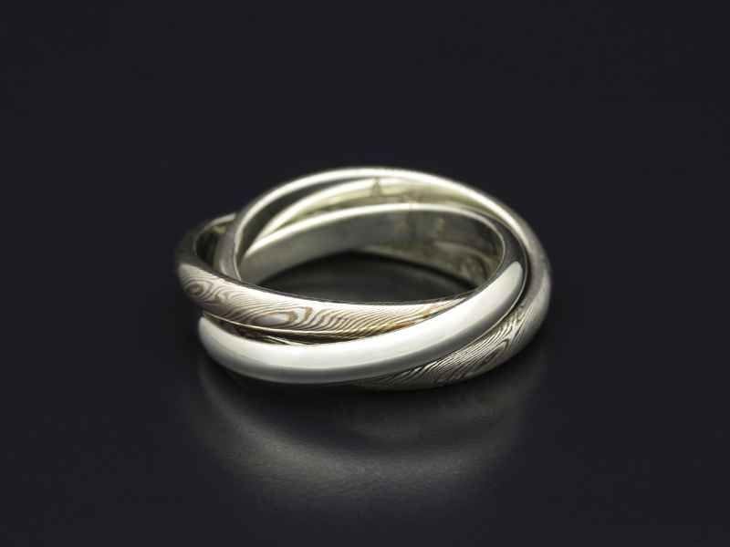 Triple Combination Ring - Silver