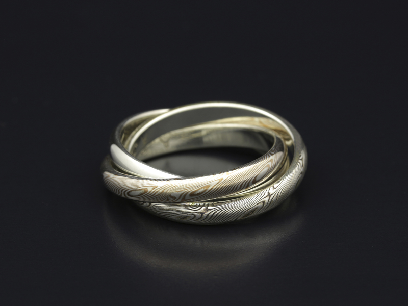 Triple Combination Ring - Silver（トリプルコンビネーションリング - シルバー）　Suman  Dhakhwa（スーマンダックワ）