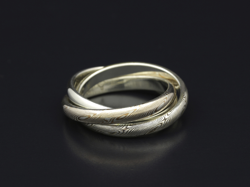 Triple Combination Ring - Silver