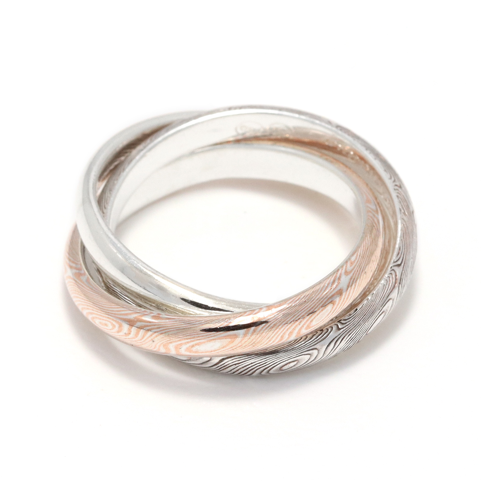 Triple Combination Ring - Silver