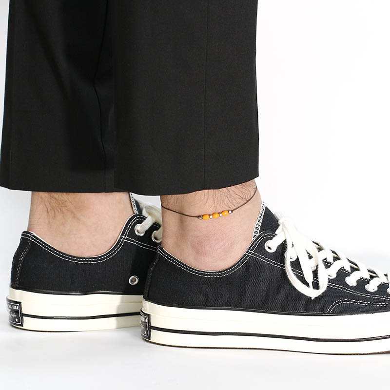 Collaboration One Mile Jewelry MOKUME Beads Anklet