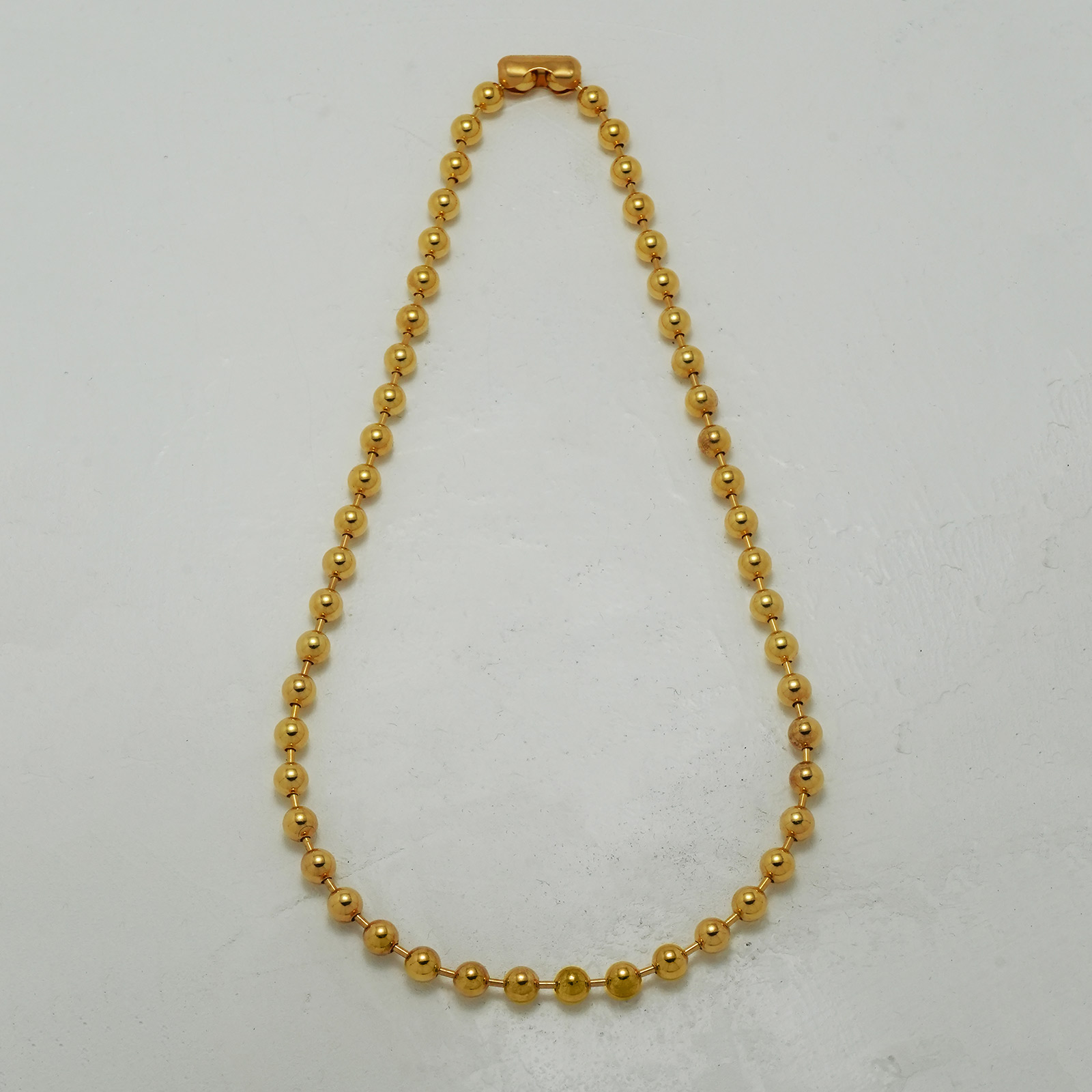 Thick 【AMBUSH 】ボールチェーンネックレス ゴールド Ball Chain 