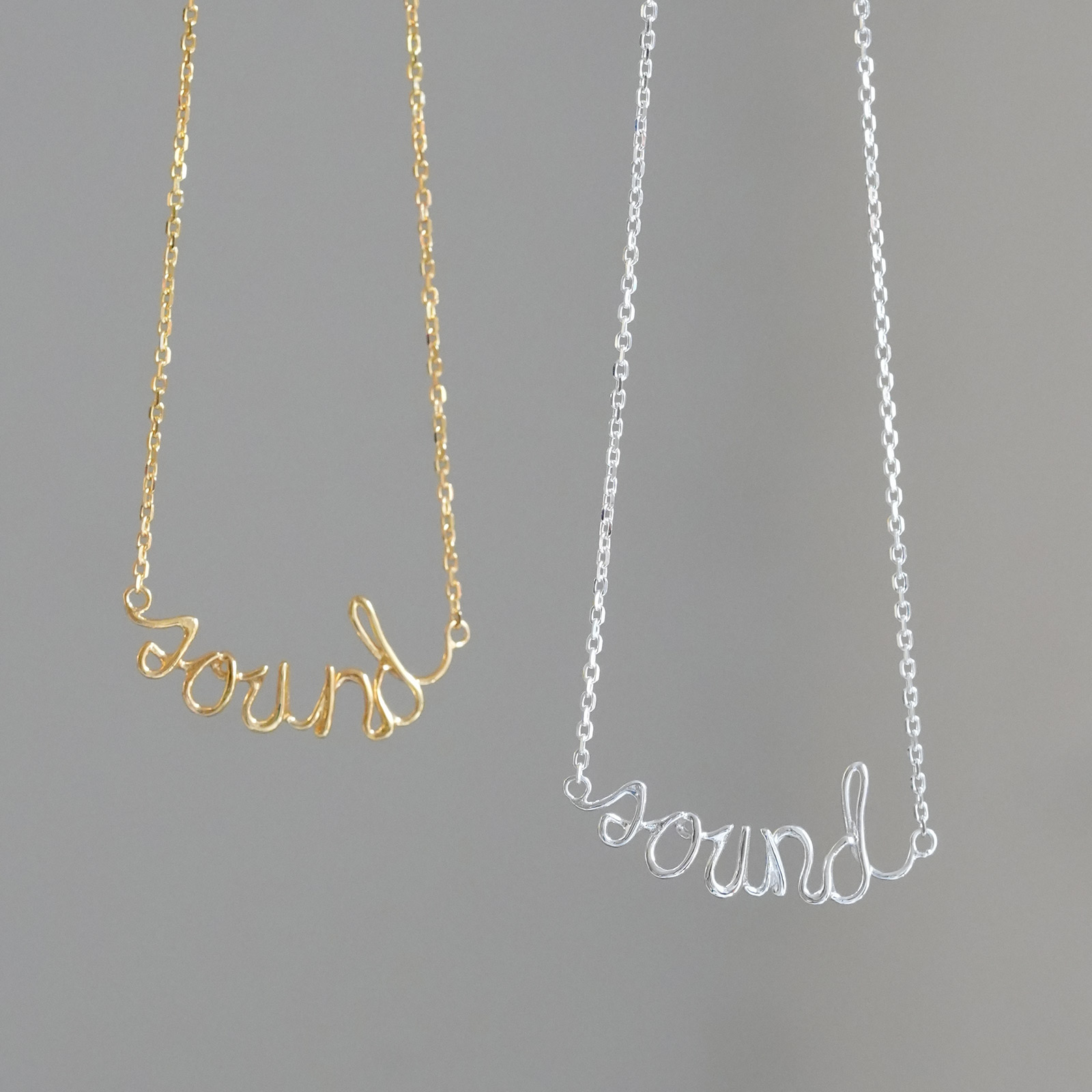 ワイヤーネックレス - サウンド