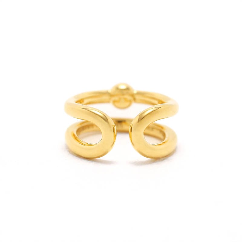 ラボサークルリング - ゴールドコーティング