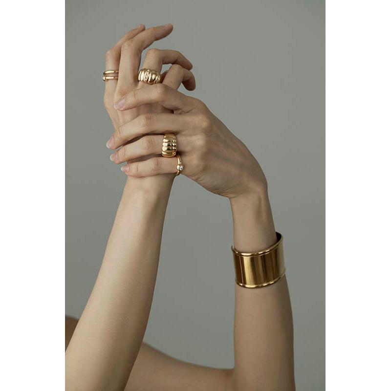 LABO Circle Ring - Gold Plated（ラボサークルリング