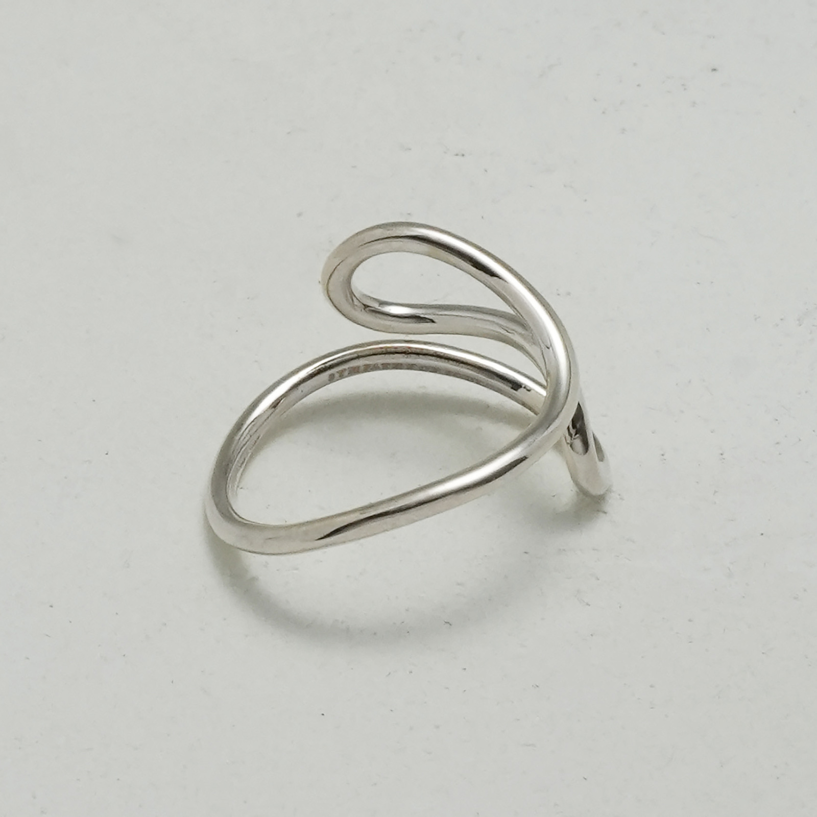 Wire Ring - WAVE：Silver（ワイヤーリング - ウェーブ：シルバー