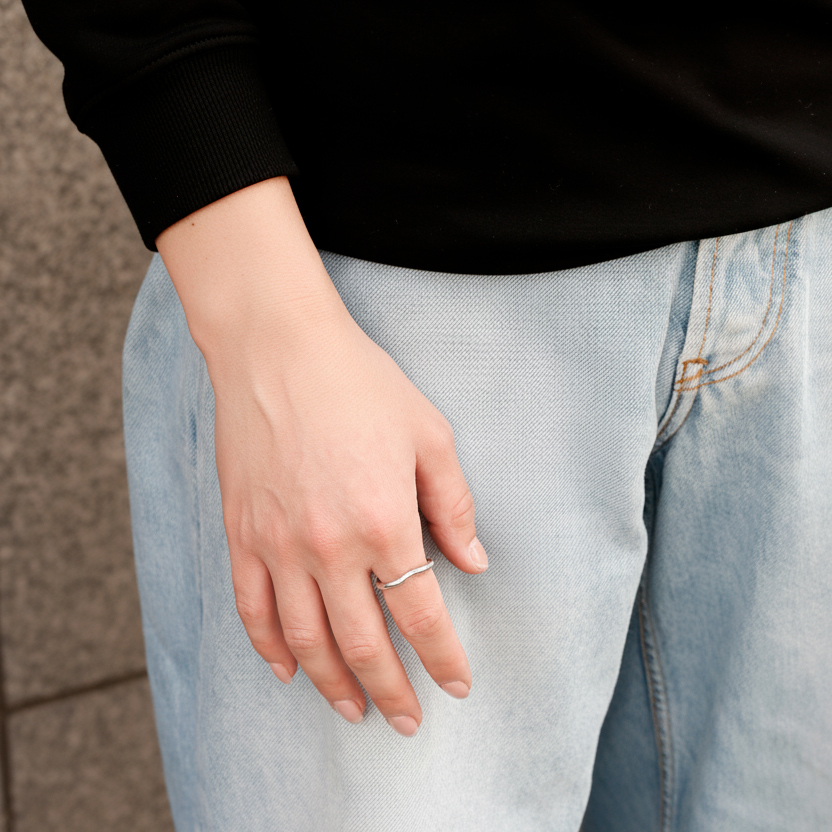 クラウドリング：シルバー