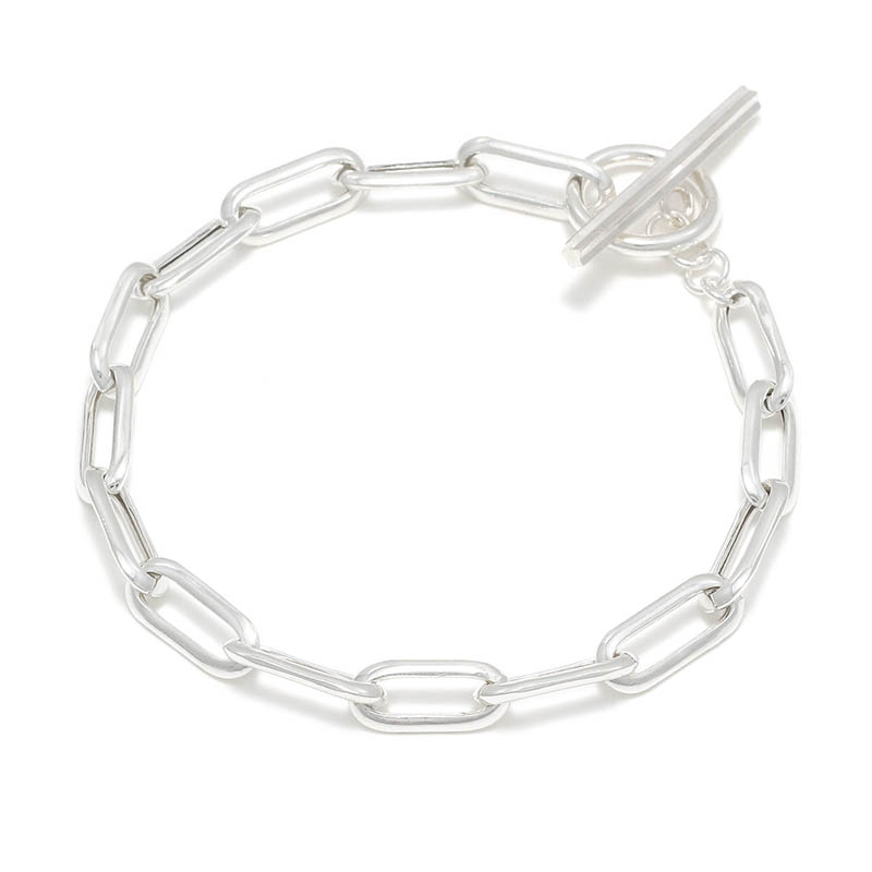 Hollow Chain Bracelet TYPE:1 - Silver