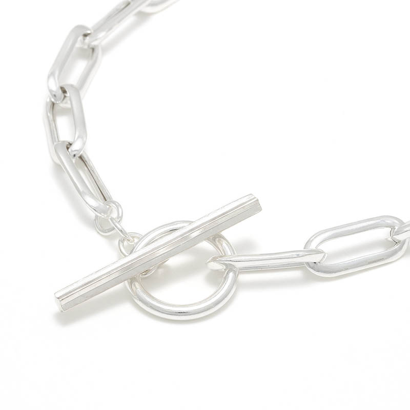 SWING（スウィング） Hollow Chain Bracelet TYPE:1 - Silver（ホローチェーンブレスレット タイプ1