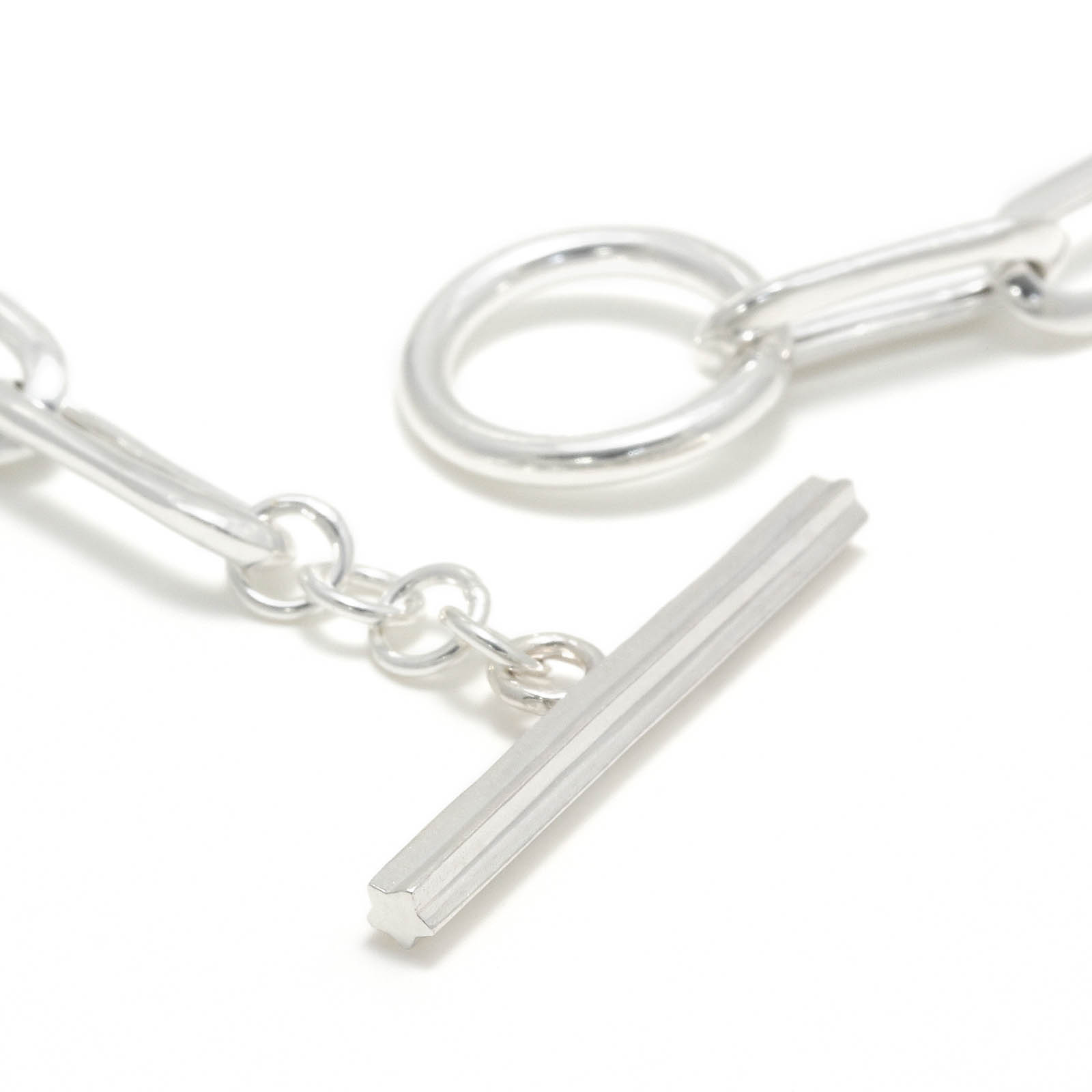 Hollow Chain Bracelet TYPE:1 - Silver