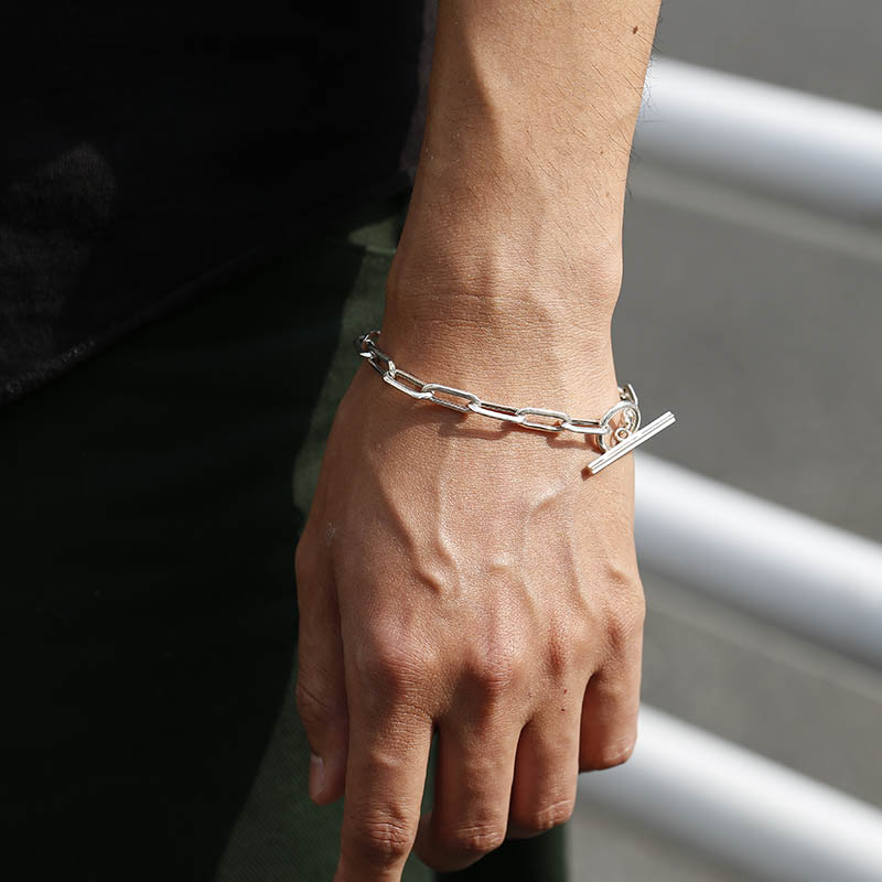 Hollow Chain Bracelet TYPE:1 - Silver