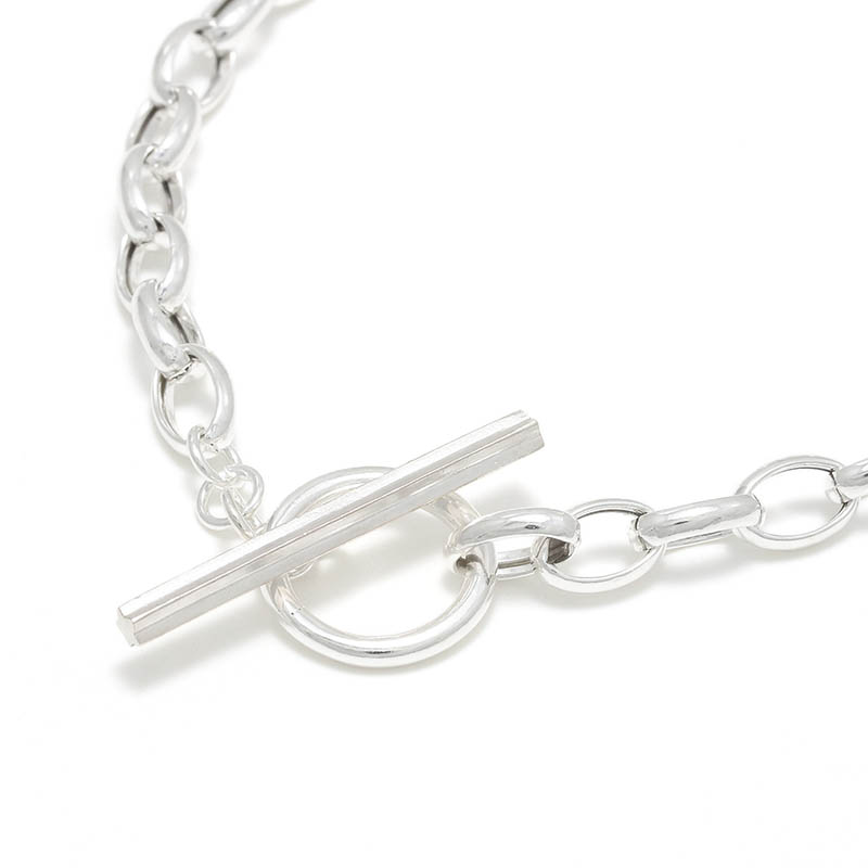 Hollow Chain Bracelet TYPE:2 - Silver