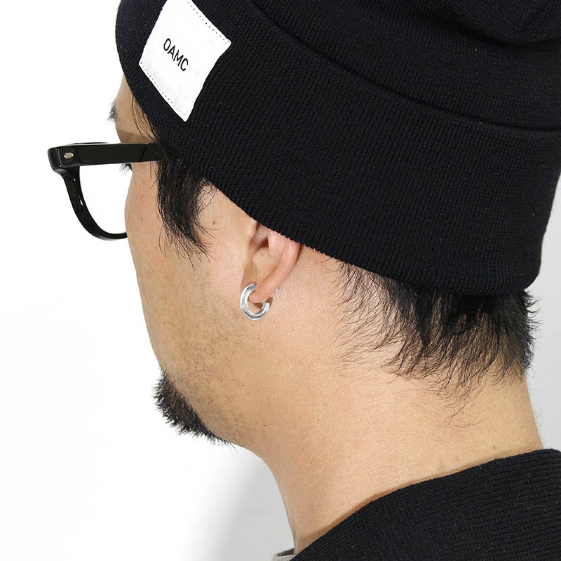 Twinkle Star Hoop Pierce - Silver