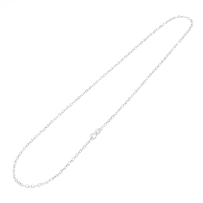 Hollow Chain Necklace - Silver