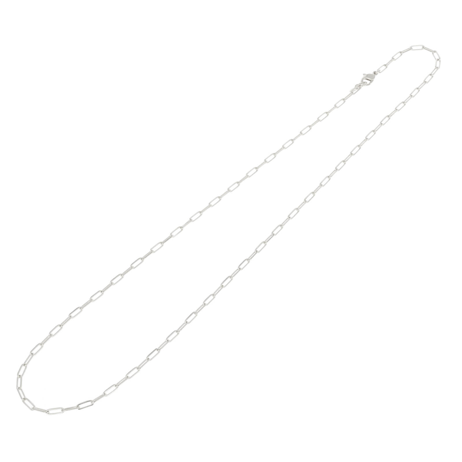 JUST GOOD Chain Necklace - Anchor - Silver
