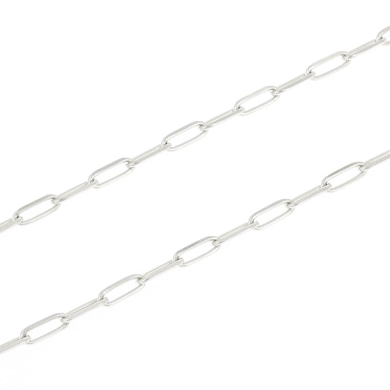 JUST GOOD Chain Necklace - Anchor - Silver