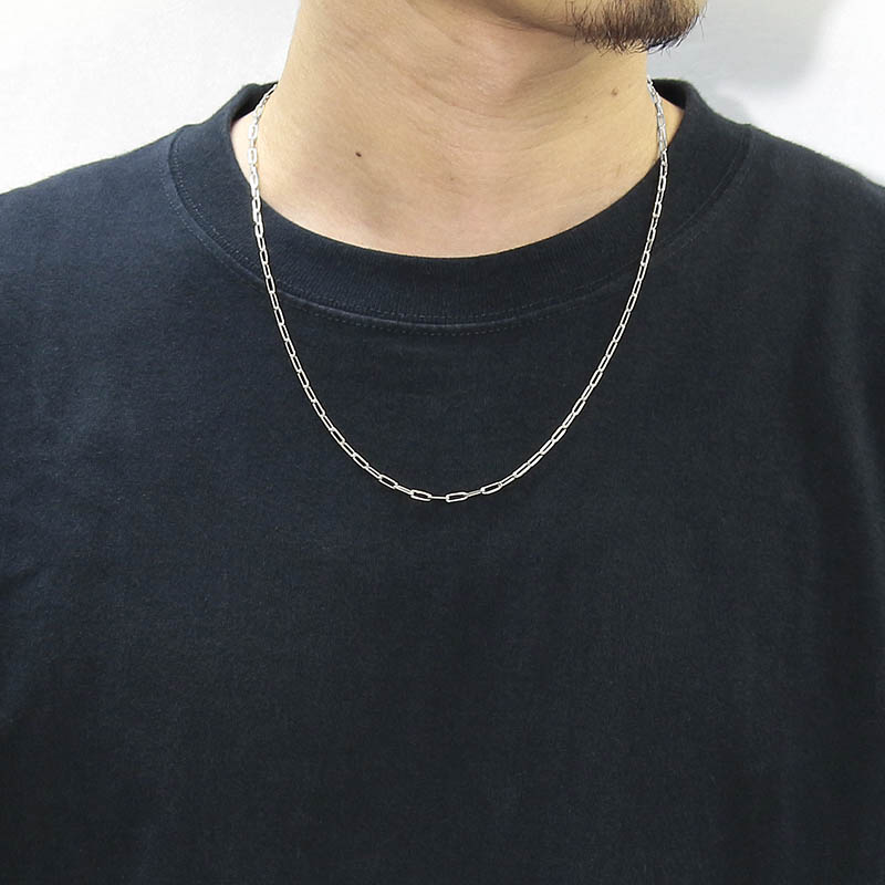 JUST GOOD Chain Necklace - Anchor - Silver