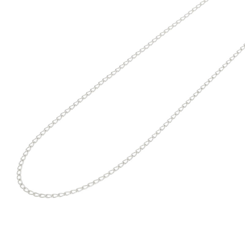 JUST GOOD Chain Necklace - Classic - Silver