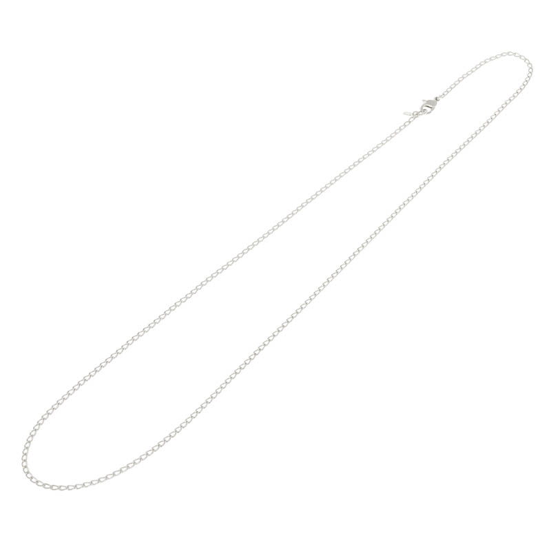 JUST GOOD Chain Necklace - Classic - Silver