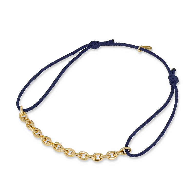 JUST GOOD Chain Cord Bracelet - GV