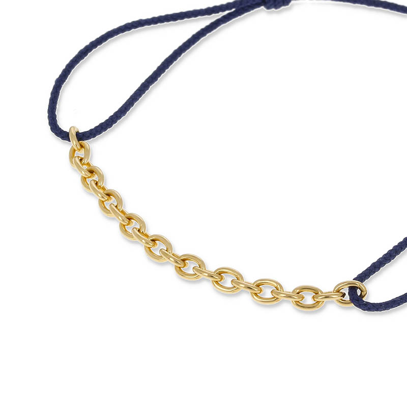 JUST GOOD Chain Cord Bracelet - GV