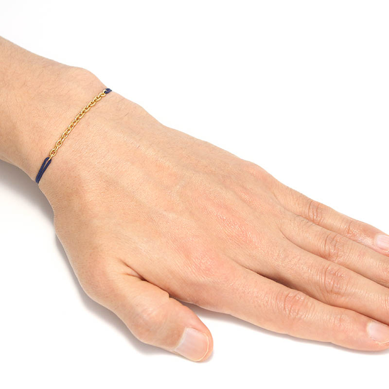 JUST GOOD Chain Cord Bracelet - GV
