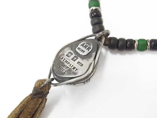 Amara Sympathy Of Soul アマラ シンパシーオブソウル Inlay Leather Necklace インレイレザーネックレス