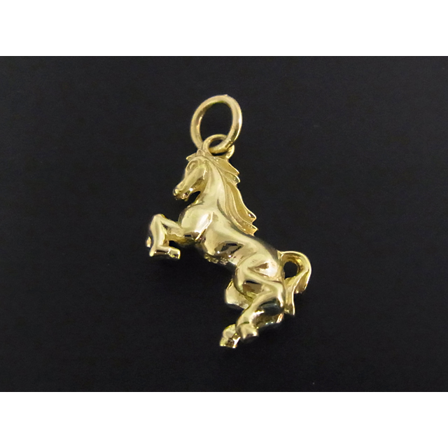 Horse Charm - K18Yellow Gold