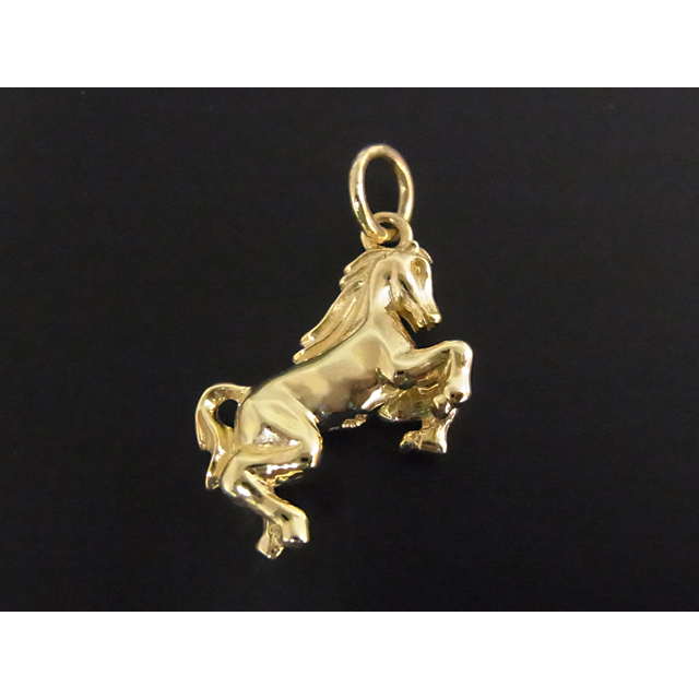 Horse Charm - K18Yellow Gold