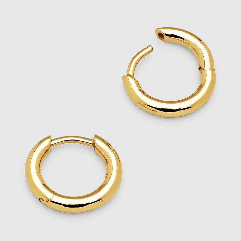 Classic Hoop Small Gold